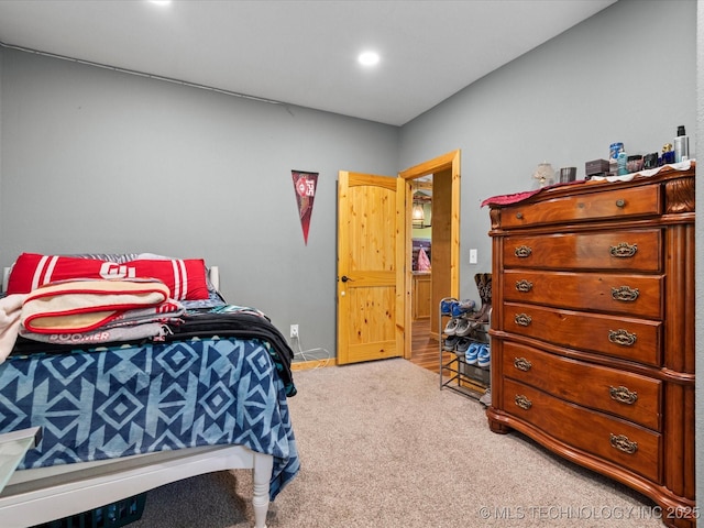 346 2570th Rd, Bartlesville, OK 74003 - bedroom featuring carpet flooring and recessed lighting