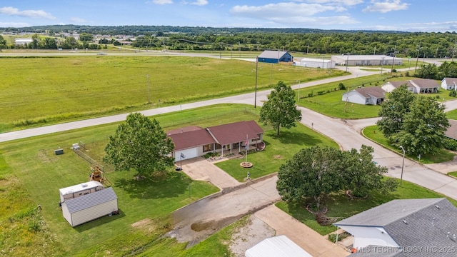 2 Ketchum St, Chelsea, OK 74016 - aerial perspective of suburban area