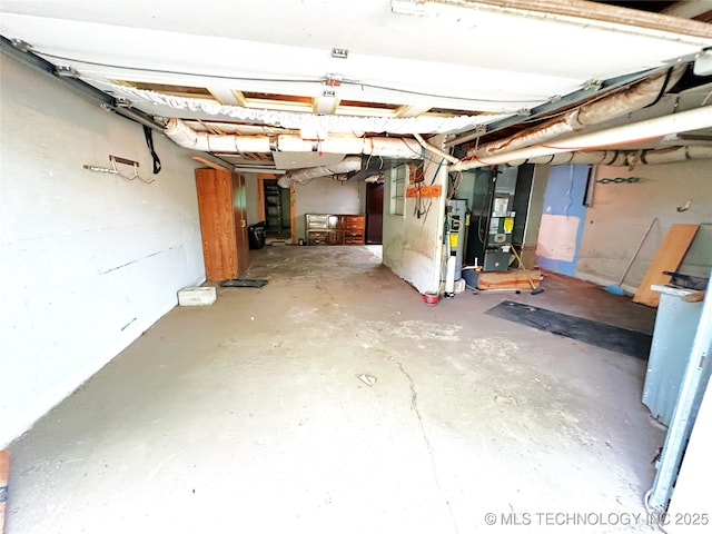 5371 Hilltop, Mcalester, OK 74501 - below grade area with water heater