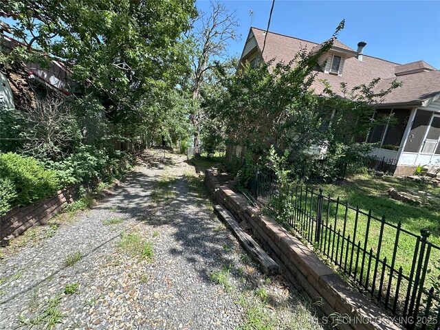 5371 Hilltop, Mcalester, OK 74501 - view of dirt / gravel road