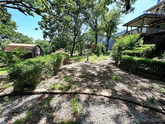 5371 Hilltop, Mcalester, OK 74501 - view of yard