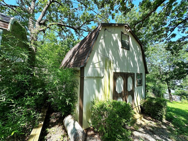 5371 Hilltop, Mcalester, OK 74501 - view of shed