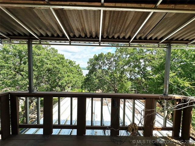 5371 Hilltop, Mcalester, OK 74501 - view of deck