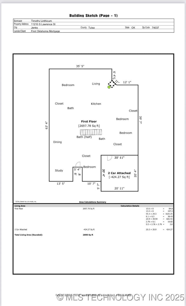11210 S Lawrence St, Jenks, OK 74037 - photo 46