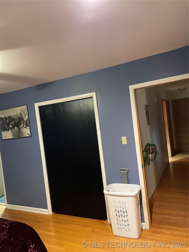 2509 Canterbury Ave, Muskogee, OK 74403 - hall with light wood-type flooring and baseboards