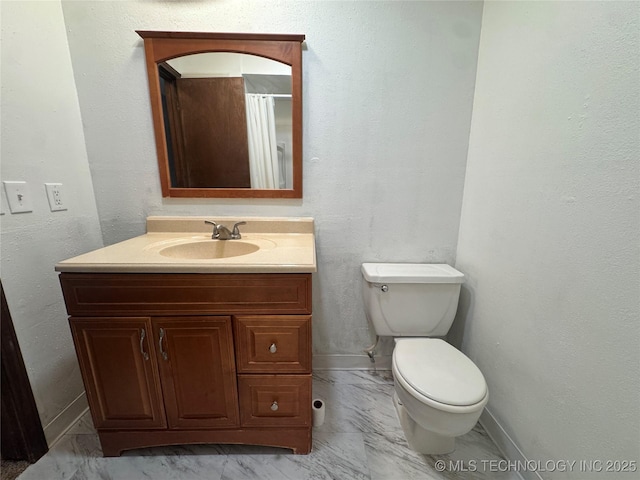 1516 Timber Ridge Dr, Cleveland, OK 74020 - bathroom featuring marble finish floors and vanity