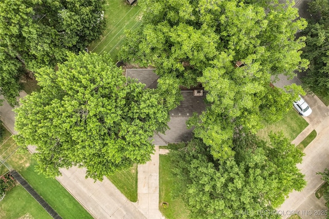 5941 S Utica Ave, Tulsa, OK 74105 - aerial view