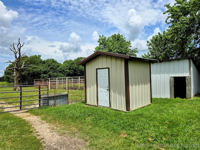 6850 E County Road 553, Kansas, OK 74347 - view of shed