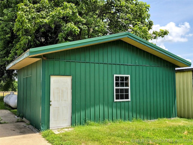 6850 E County Road 553, Kansas, OK 74347 - view of outbuilding