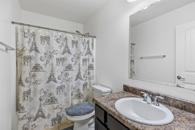 23204 S Jewell Dr, Claremore, OK 74019 - bathroom featuring vanity and a shower with curtain