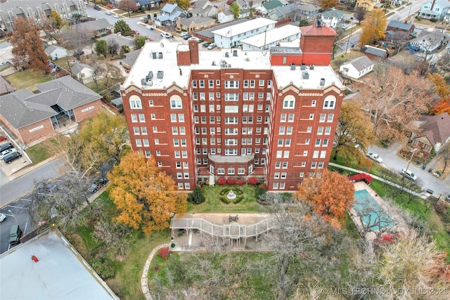 1500 S Frisco Ave Unit 1E, Tulsa, OK 74119 - aerial view