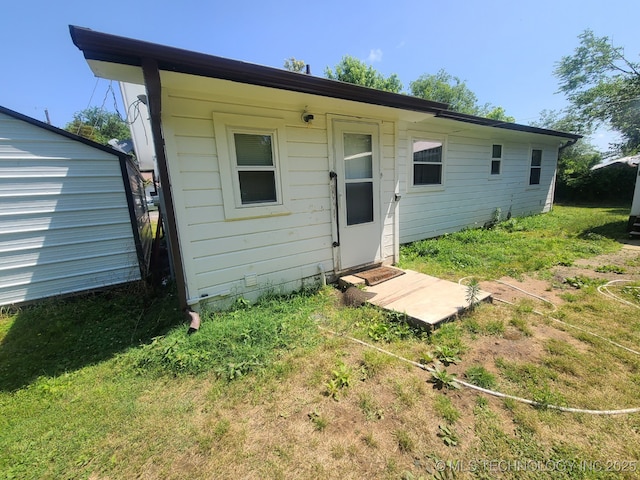 1763 Bryan St, Westville, OK 74965 - back of property