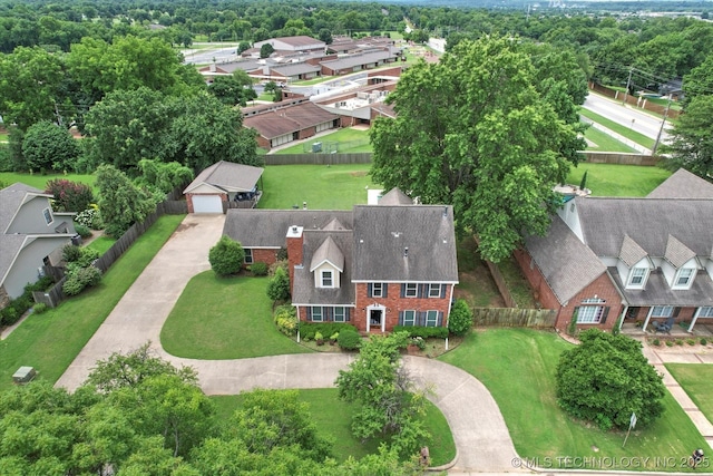 3316 E 88th St, Tulsa, OK 74137 - aerial view of residential area