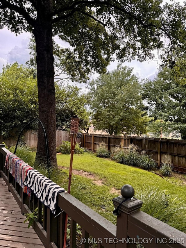 8448 S Florence Ave, Tulsa, OK 74137 - view of fenced backyard