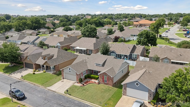 8931 E 62nd Pl, Tulsa, OK 74133 - aerial view of residential area
