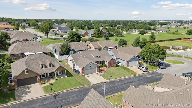 8931 E 62nd Pl, Tulsa, OK 74133 - aerial perspective of suburban area