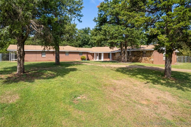 39827 Morris Creek Rd, Howe, OK 74940 - view of front facade