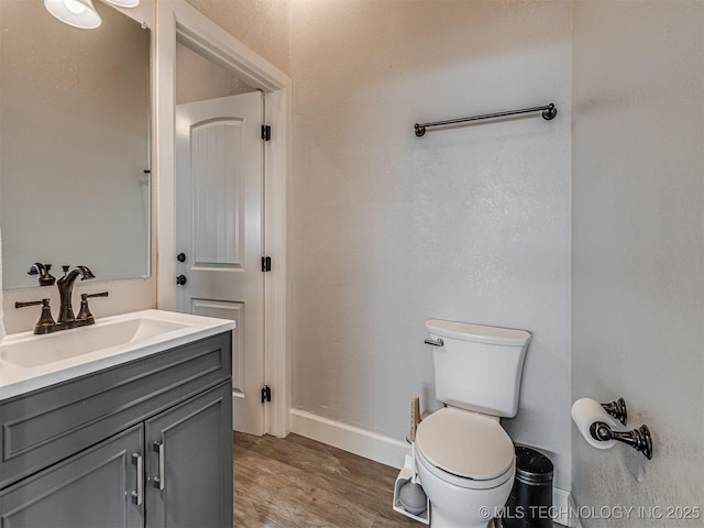20853 S 81st Ave W, Mounds, OK 74047 - half bath with vanity and wood finished floors