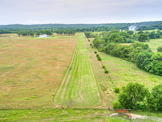 20853 S 81st Ave W, Mounds, OK 74047 - overview of rural landscape