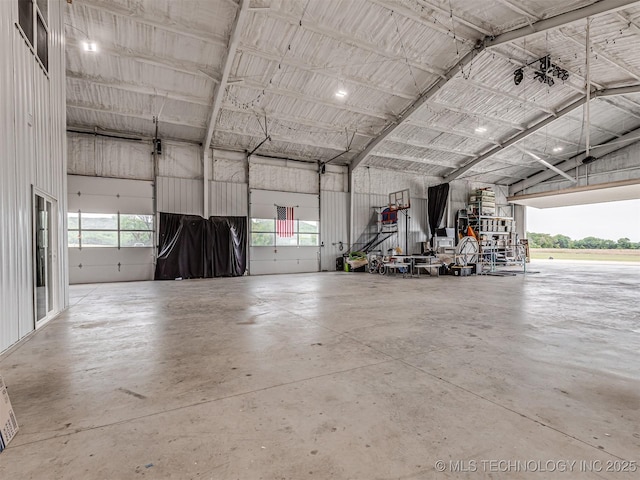 20853 S 81st Ave W, Mounds, OK 74047 - garage with metal wall