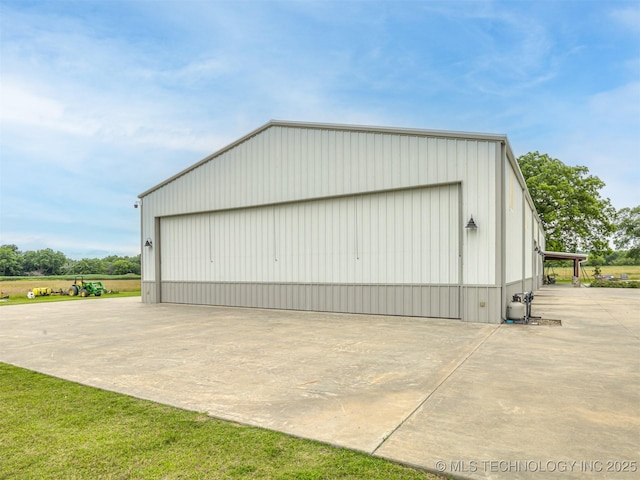 20853 S 81st Ave W, Mounds, OK 74047 - view of detached garage