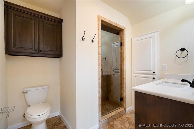 16511 S 4230th Rd, Claremore, OK 74017 - full bathroom featuring vanity and a stall shower