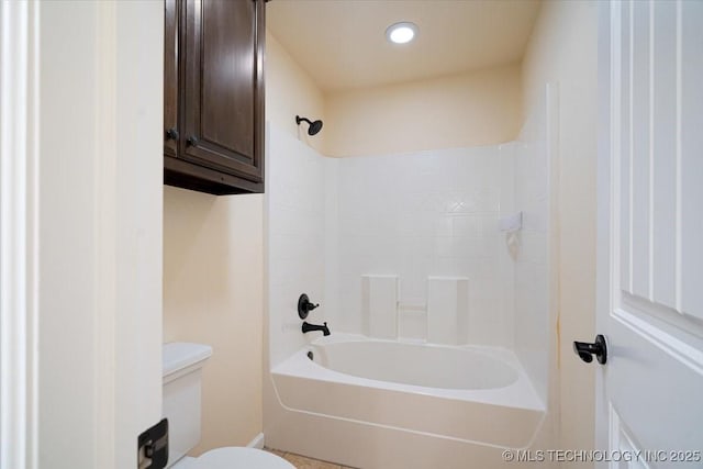 16511 S 4230th Rd, Claremore, OK 74017 - bathroom with shower / bath combination and recessed lighting
