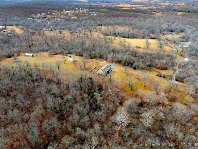 16511 S 4230th Rd, Claremore, OK 74017 - aerial overview of property's location