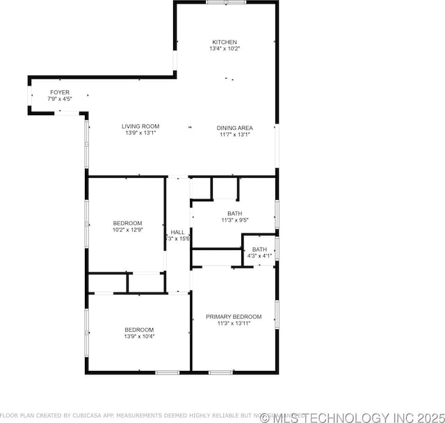 503 N Prairie Ave, Okmulgee, OK 74447 - view of room layout