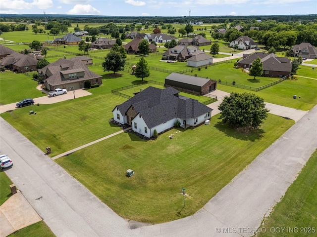 7180 E 179th St S, Bixby, OK 74008 - aerial perspective of suburban area
