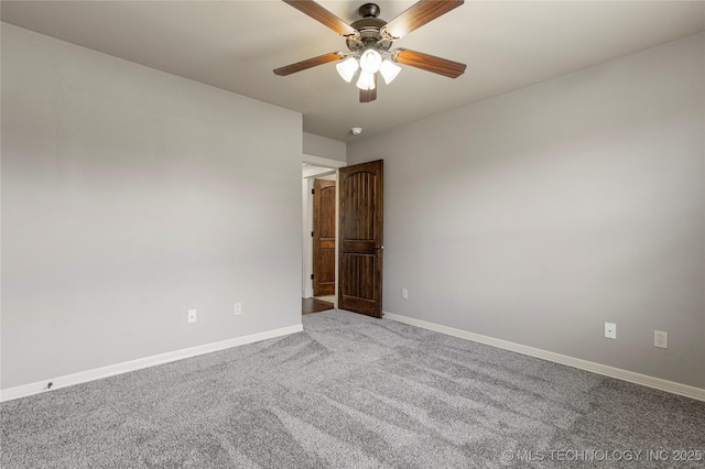 7180 E 179th St S, Bixby, OK 74008 - spare room with carpet flooring and ceiling fan