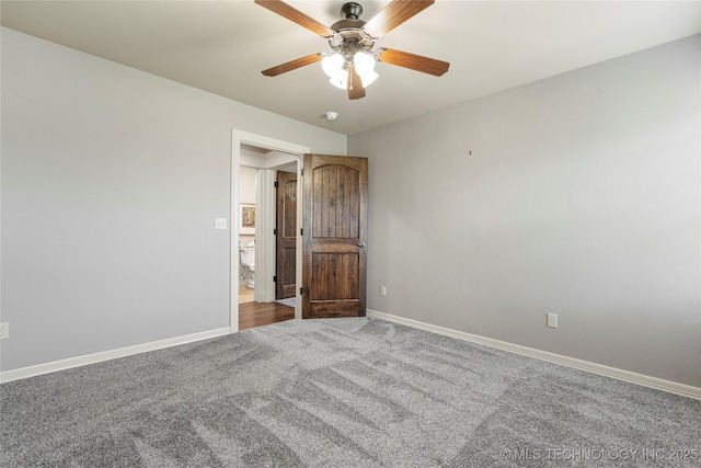 7180 E 179th St S, Bixby, OK 74008 - empty room featuring carpet flooring and a ceiling fan