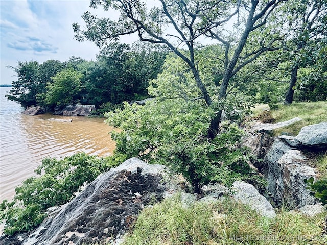 416602 E 1065, Checotah, OK 74426 - exterior space featuring a water view