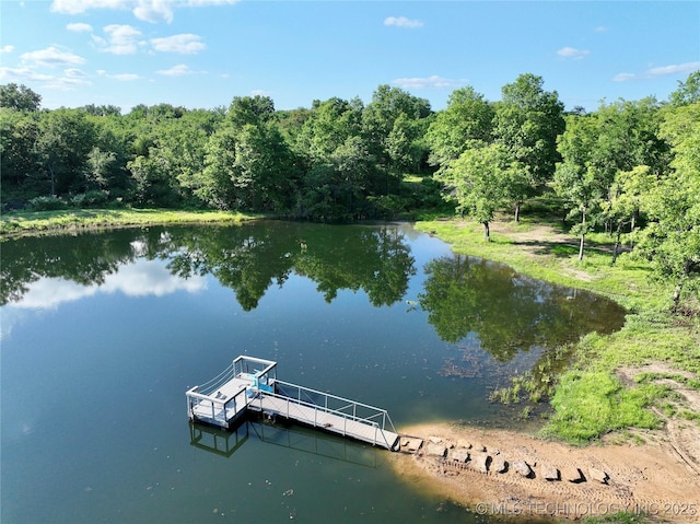 416602 E 1065, Checotah, OK 74426 - dock featuring a water view