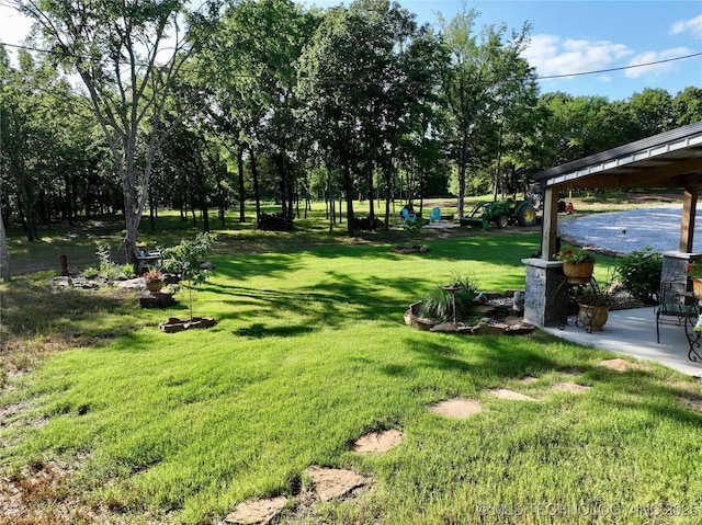 416602 E 1065, Checotah, OK 74426 - view of grassy yard