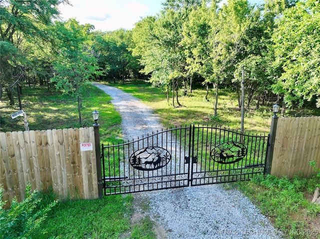 416602 E 1065, Checotah, OK 74426 - view of gate