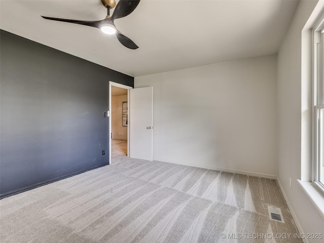 701 W 41st St, Sand Springs, OK 74063 - carpeted spare room with ceiling fan