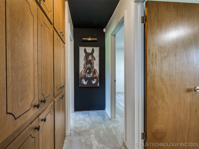 701 W 41st St, Sand Springs, OK 74063 - corridor featuring light colored carpet and baseboards
