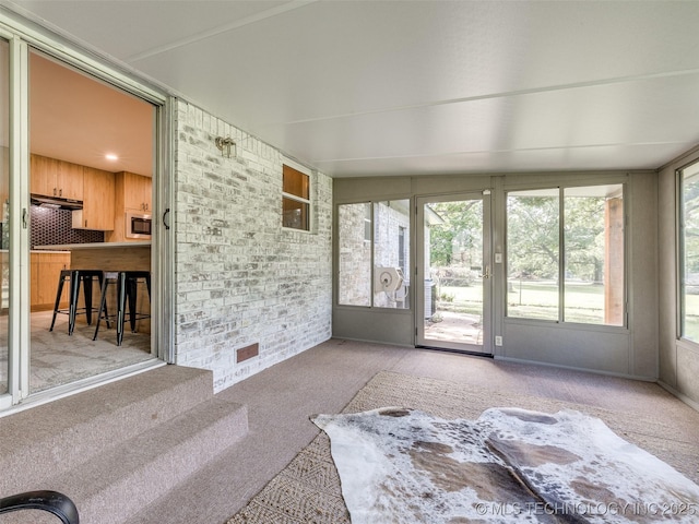 701 W 41st St, Sand Springs, OK 74063 - view of unfurnished sunroom