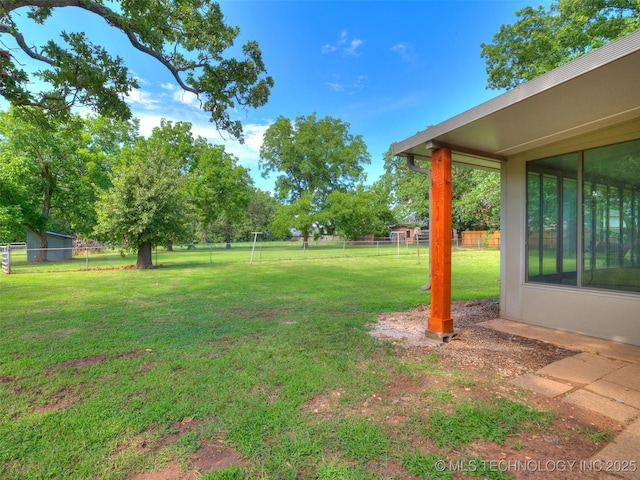 701 W 41st St, Sand Springs, OK 74063 - view of fenced backyard