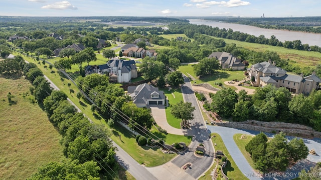 6140 E 140th St S, Bixby, OK 74008 - aerial perspective of suburban area