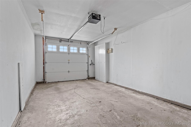 1809 Robison, Ardmore, OK 73401 - garage featuring a garage door opener