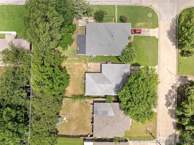 1809 Robison, Ardmore, OK 73401 - drone / aerial view