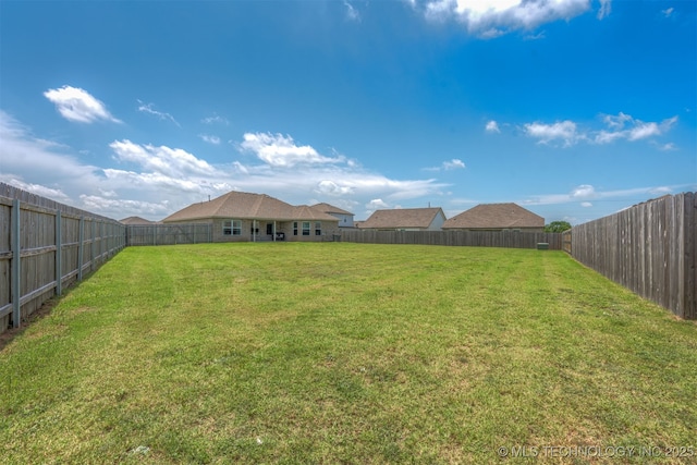 13009 E 124th Ct, Collinsville, OK 74021 - view of fenced backyard