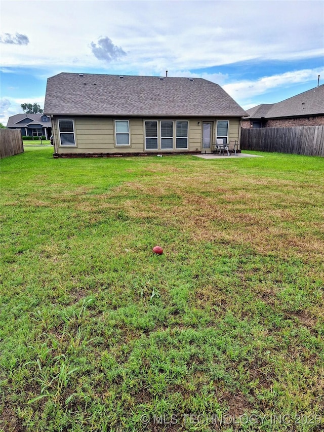 18328 E 42nd St, Tulsa, OK 74134 - back of house featuring a patio area