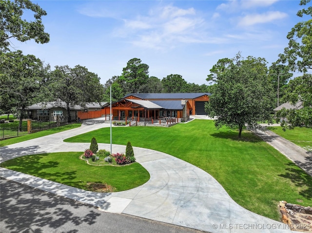 96164 S Strayhorn Heights Rd, Gore, OK 74435 - surrounding community with curved driveway