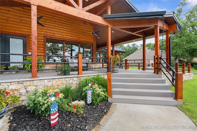 96164 S Strayhorn Heights Rd, Gore, OK 74435 - view of patio