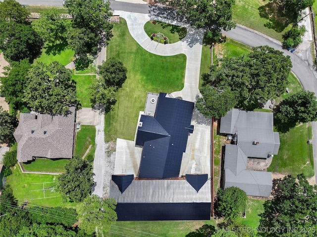 96164 S Strayhorn Heights Rd, Gore, OK 74435 - drone / aerial view