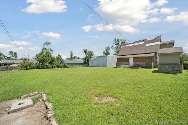 521 S Chickasaw Ave, Claremore, OK 74017 - view of yard