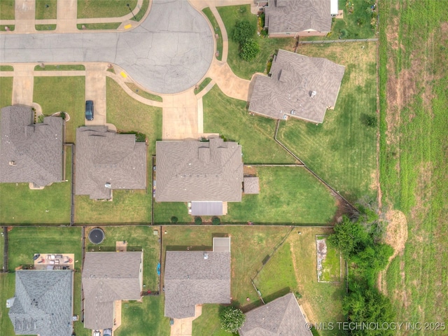 5440 Skylane Pl, Sand Springs, OK 74063 - aerial view of property and surrounding area